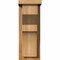 Ekena Millwork Monterey Rough Sawn Corbel w/Backplate, Western Red Cedar, 6"W x 8"D x 16"H COR06X08X16MON01RWR - alternate 4